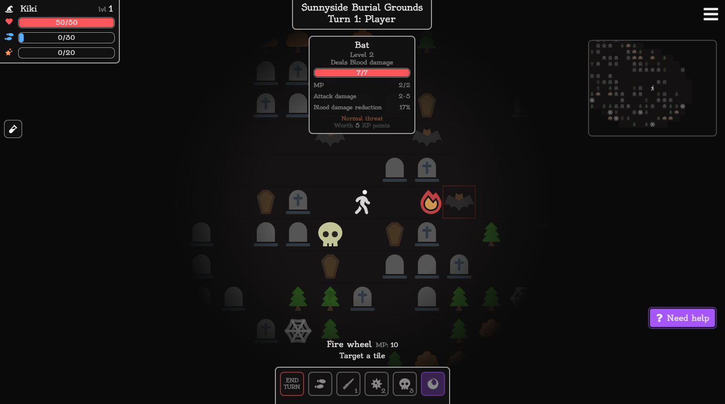 Screenshot Fire ball